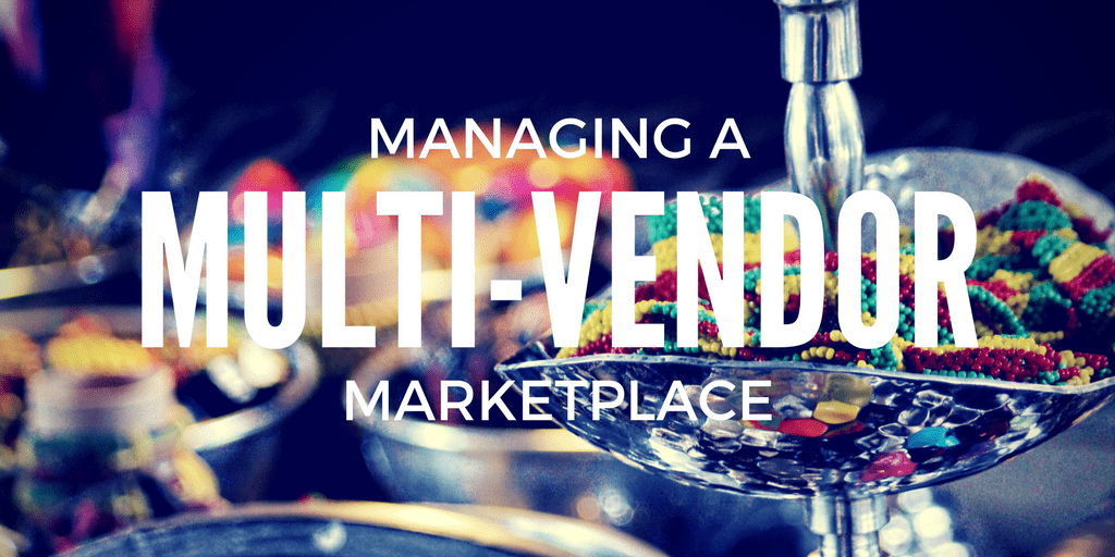 Managing a multi-vendor store